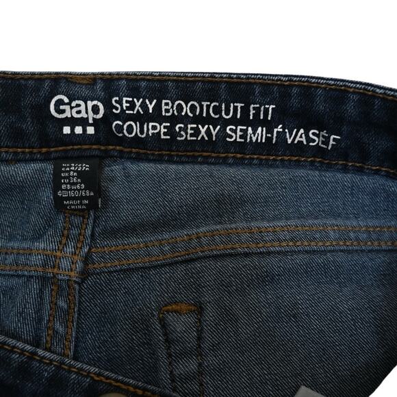 GAP Womens 4 Sexy Bootcut Fit Jeans - Picture 9 of 10
